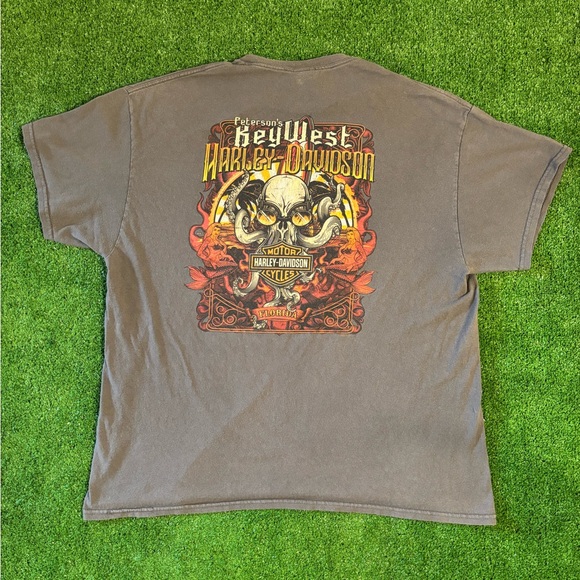 Harley Davidson Key West Biker T-Shirt - Picture 1 of 7